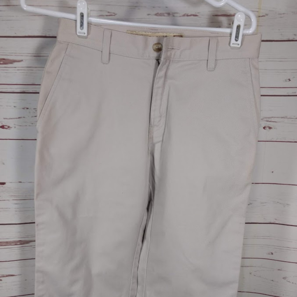 Cabelas Casuals Wrinkle Resistant Chinos Tan sz 4